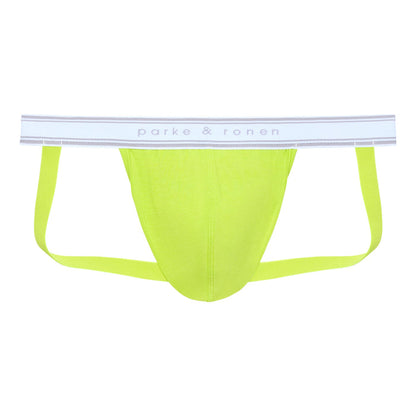 Lime Pop Retro Jock Strap - Parke & Ronen