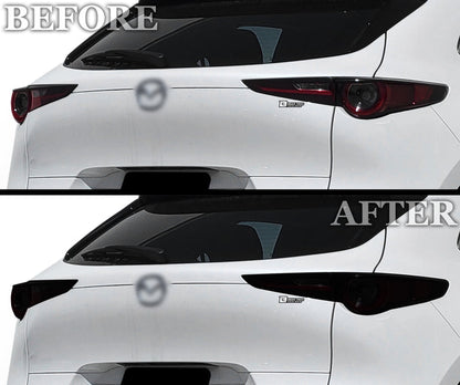 Full Headlight Taillight Precut Smoked PPF Tint Kit Film Overlay Fits Mazda Cx - 30 2020 - 2025 - Bogar Tech Designs