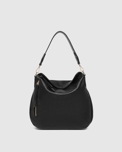 Nadia Shoulder Bag - Black: Vegan - Polyurethane / Women-Owned, Cruelty-Free - Olita Gifts & Goods