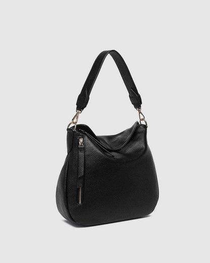 Nadia Shoulder Bag - Black: Vegan - Polyurethane / Women-Owned, Cruelty-Free - Olita Gifts & Goods