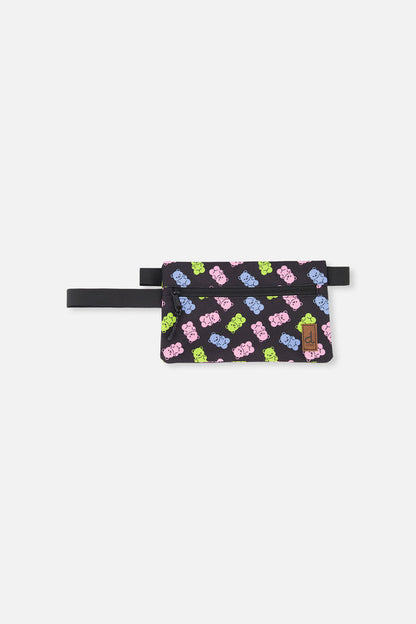 Pencil Case Black Printed Gummy Bears-0