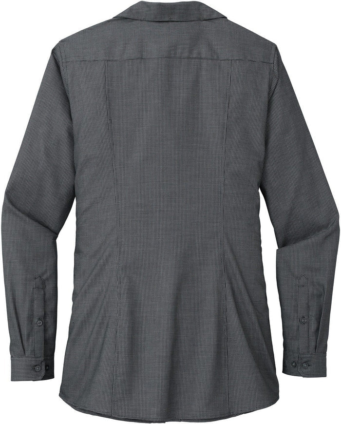 no-logo Port Authority Ladies Pincheck Easy Care Shirt-Active-Port Authority-Thread Logic