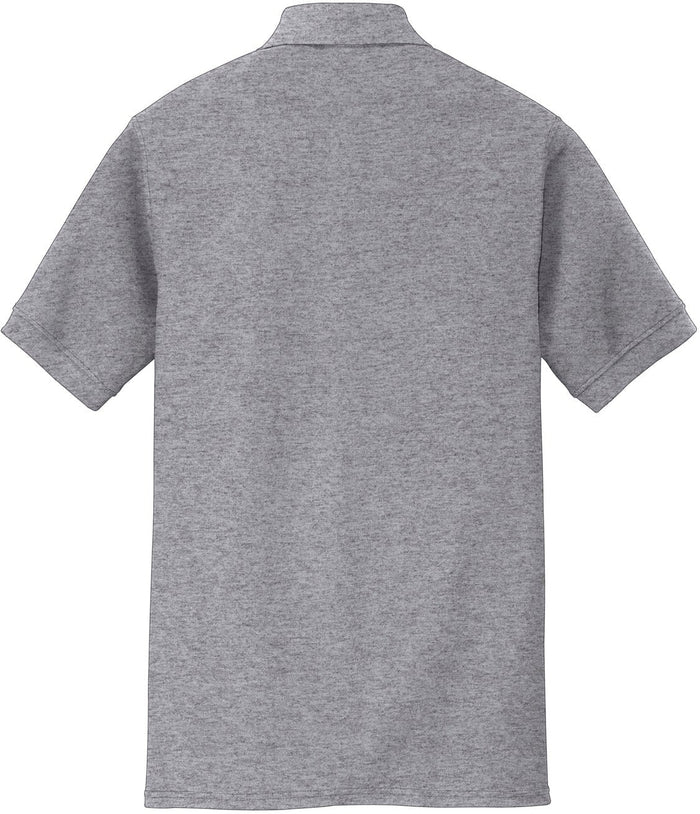 no-logo Port Authority 50/50 Pique Polo Shirt-Regular-Port Authority-Thread Logic