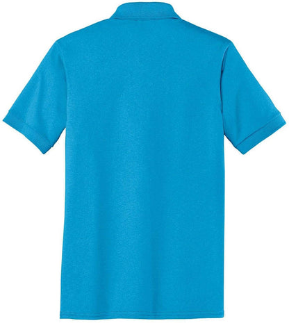 no-logo Port Authority Jersey Knit Polo Shirt-Regular-Port Authority-Thread Logic