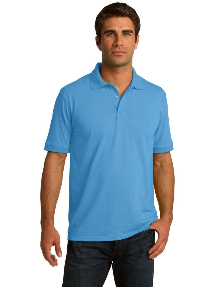 no-logo Port Authority Jersey Knit Polo Shirt-Regular-Port Authority-Thread Logic