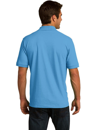 no-logo Port Authority Jersey Knit Polo Shirt-Regular-Port Authority-Thread Logic