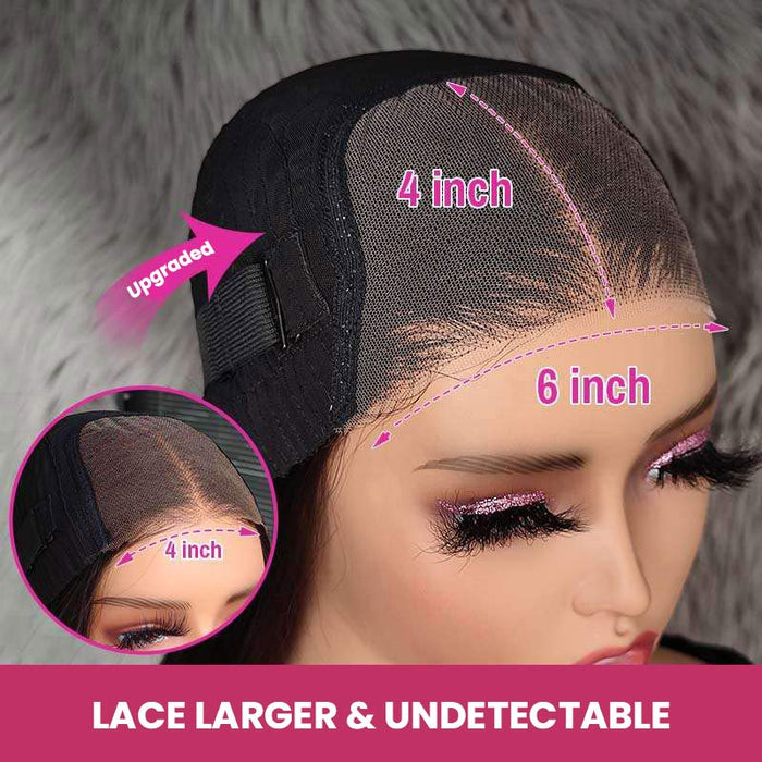 upagraded lace area, larger and undetectable
