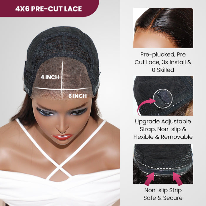 pre plucked hairline, non slip band, adjustable strap
