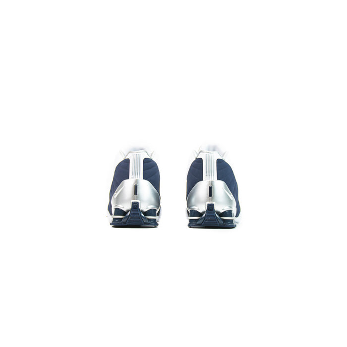 Nike Shox BB4 (White/Midnight Navy-Metallic Silver)
