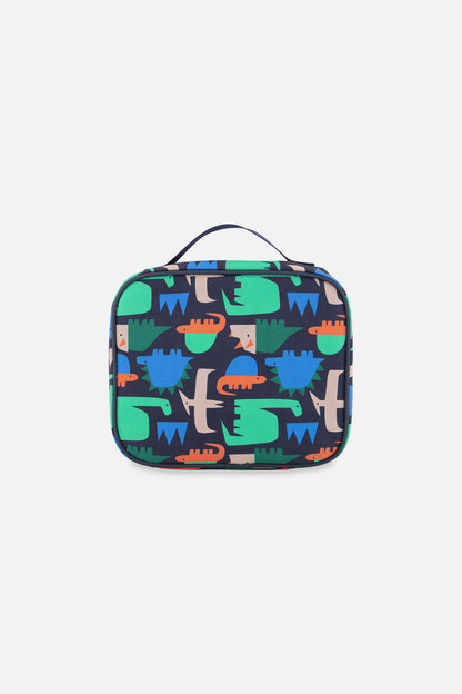 Snack Box Blue Dinosaur Print-1