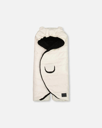Snugly Baby Wrap Designed For Car Seat And Stroller Off-White | Deux par Deux | Jenni Kidz