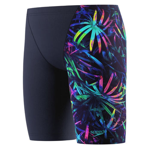 SPEEDO JUNIOR BOYS PRINT V-CUT JAMMER-Swimwear-Speedo Malaysia-PEACOAT-8-A000180004-Speedo Malaysia Online