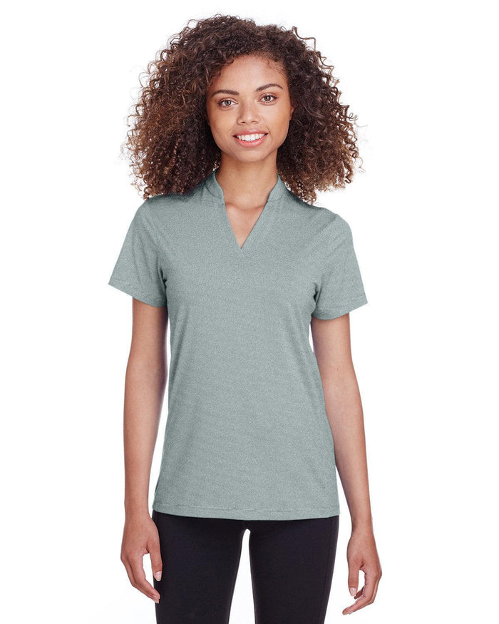 Spyder Ladies Boundary Polo-Ladies Polos-Spyder-Frontier Stripe-S-Thread Logic