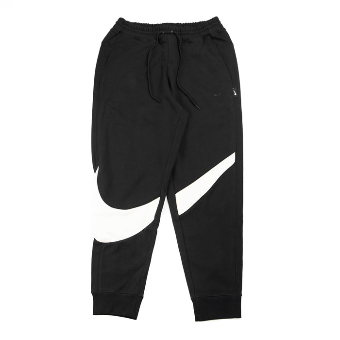 Nike Swoosh Men's Fleece Pants (Black/Coconut Milk/Black)