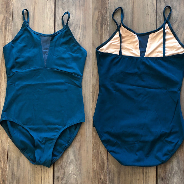 Teal Simply Elegant Camisole Leotard | Girls Dancewear