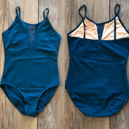 Teal Simply Elegant Camisole Leotard | Girls Dancewear