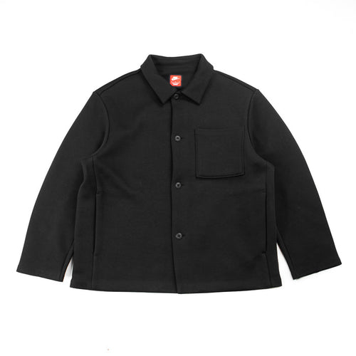 Tech Fleece Reimagined Men's Oversized Shacket (Black)