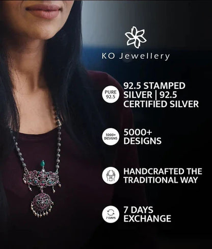 The Tanishka Silver Bangle-Single (Size 2.2/2.4/2.6/2.8)