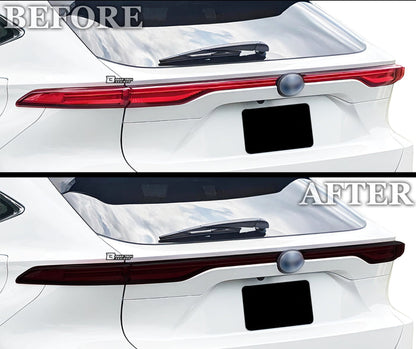Full Headlight Taillight Precut Smoked PPF Tint Kit Overlay Film Fits Toyota Venza 2021 - 2024 - Bogar Tech Designs