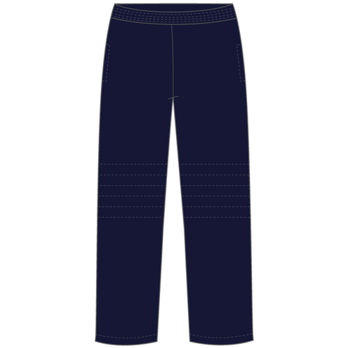 Trackpant Straight Leg, Reinforced Knee**