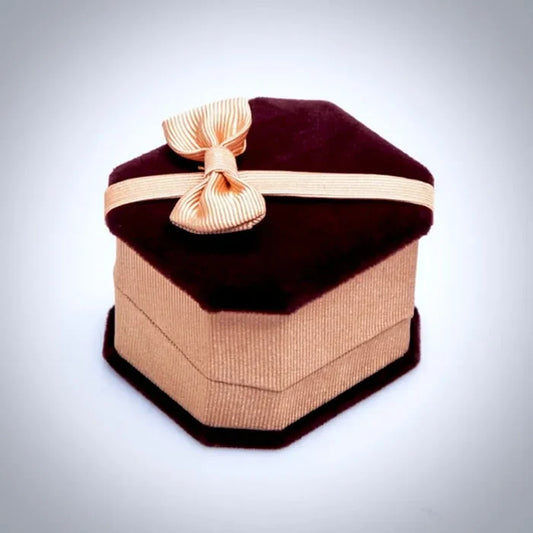 Wedding - Velvet Ring Boxes - More Colors Available