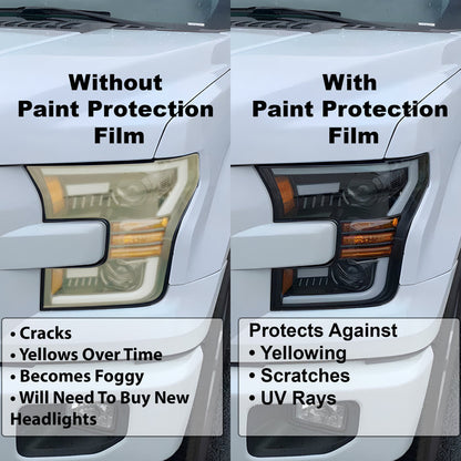 Full Headlight Taillight Precut Smoked PPF Tint Kit Overlay Film Fits Volkswagen Golf 2022 - 2025 - Bogar Tech Designs