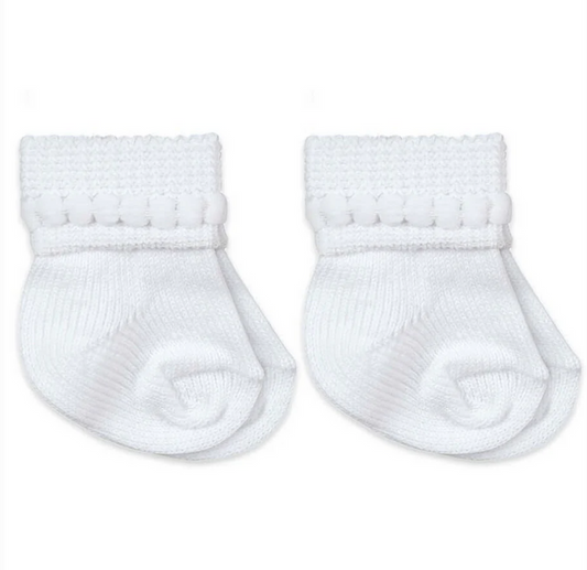 White Bubble Bootie (2-pk)