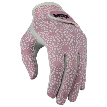 Women's Cabretta Leather Golf Gloves - Pink