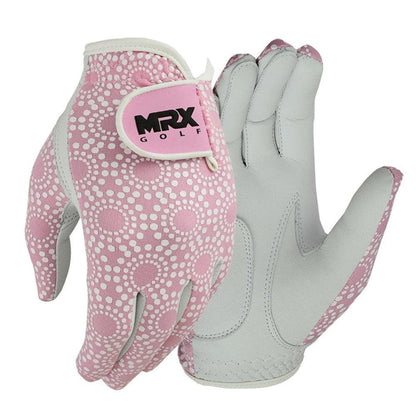 Women's Cabretta Leather Golf Gloves - Pink