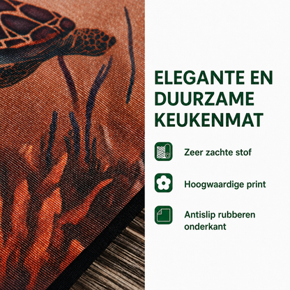 Yvonne - Køkkenmåtte Blomster Forfinet