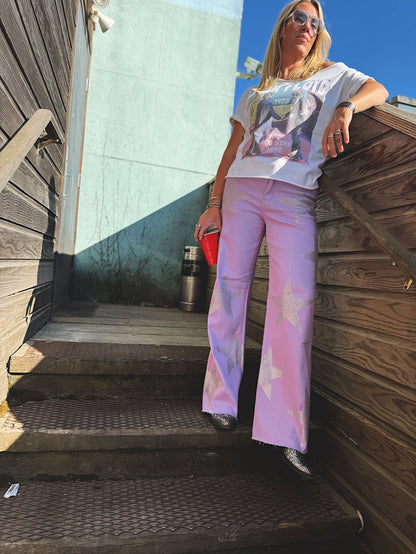 Ziggy Star Rhinestone Pants